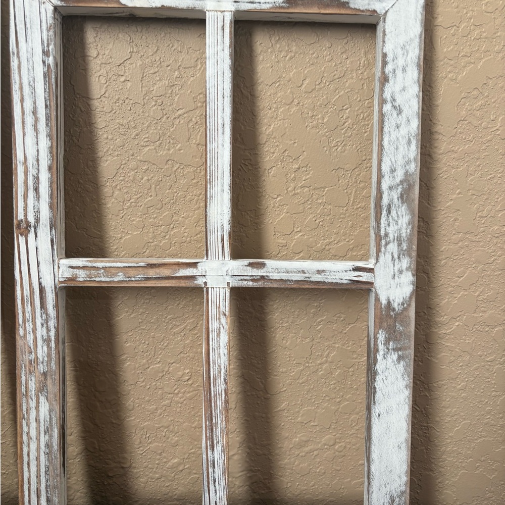 Rustic Wooden Window Frame - Picture 4 of 15